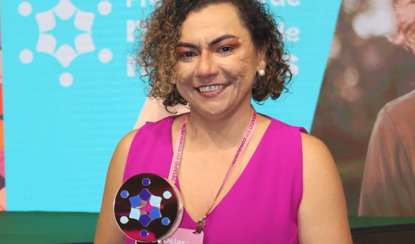 Dina, vencedora da etapa nacional do Prêmio Sebrae Mulher de Negócios (Foto: Divulgação)