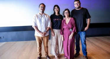 Diretoria CASACOR Ceará: Pedro Esdras, Carolina Figueirêdo, Neuma Figueirêdo e Victor Guimarães (Foto: Divulgação)